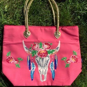 NGIL Boho Steer tote bag